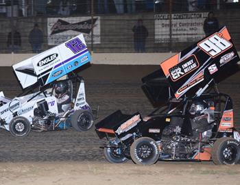 Frank Galusha #12 and Miles Paulus #98P