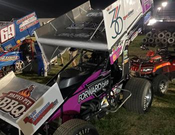 Cole made his debut at Southern Iowa Speedway on August 8.