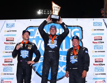 Ken finished third with the SRX Series at Federated Raceway at I-55 (Pevely, Mo.) on July 16, 2022. (Josh James Artwork image)