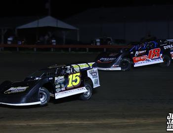 LaSalle Speedway (LaSalle, IL) – Midwest Auto Racing Series (MARS) Late Model Championship – Illinois Valley Showdown – May 31, 2025. (Josh James Artwork photo)