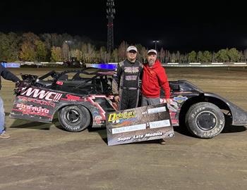 With a win this past Saturday, Trevor Collins secured the Delaware International Speedway track championship.