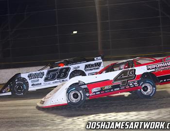 Volusia Speedway Park (Barberville, FL) – World of Outlaws Case Construction Late Model Series – DIRTcar Nationals – February 14th-19th, 2022. (Josh James Artwork)