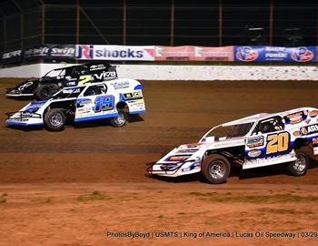 Lucas Oil Speedway (Wheatland, MO) – United States Modified Touring Series (USMTS) – King of America XIV – March 27-29, 2025. (Todd Boyd photo)