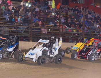 Non-wings on the front straightaway