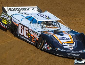 Florence Speedway (Wheatland, MO) – Lucas Oil Late Model Dirt Series – North-South 100 – August 10th-12th, 2023. (Michael Boggs photo)