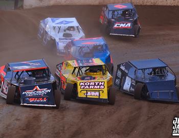 Peoria Speedway (Peoria, IL) – MARS Modified Championship Series – Garry Swibold Memorial – April 26th, 2025. (Josh James Artwork)