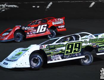 Fairbury Speedway (Fairbury, IL) – World of Outlaws Case Late Model Series – Prairie Dirt Classic – July 26th-27th, 2024. (Josh James Artwork)