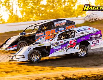 Jamestown Speedway (Jamestown, ND) – Dakota Classic Modified Tour – July 9th, 2022. (Tyler Hagen Photography)