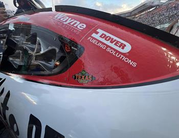 Chad Finchum at the Food City 300 at Bristol (Tenn.) Motor Speedway on Friday, Sept. 15.