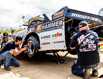 Lucas Oil Speedway (Wheatland, MO) – Lucas Oil Late Model Dirt Series – Show-Me 100 – May 22nd-24th, 2025. (Heath Lawson Photo)