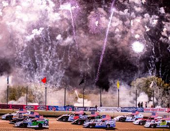 Deer Creek Speedway (Spring Valley, MN) – United States Modified Touring Series USMTS) – 26th Annual USMTS Featherlite Fall Jamboree – August 29-31, 2024. (Tyler Rinken photo)