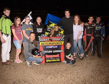 5/5 Junior feature winner: Garrett Benson #2B