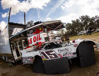 All-Tech Raceway (Lake City, FL) – Lucas Oil Late Model Dirt Series – Wieland Winternationals – February 19th-21st, 2026. (Heath Lawson photo)