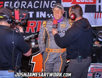 Tri-County Racetrack (Brasstown, N.C.) – Castrol FloRacing Night in America – FK Rod Ends Tar Heel 50 – October 6th, 2022. (Josh James Artwork)