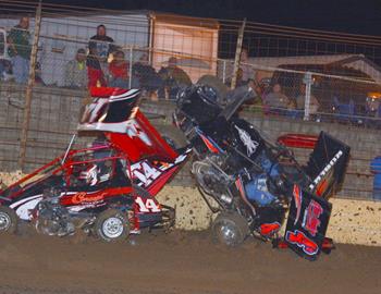 Trey Schleicher #14T and Randy Roberts #4R