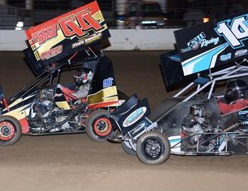 Branigan Roark #44 and Willie Urish #14B