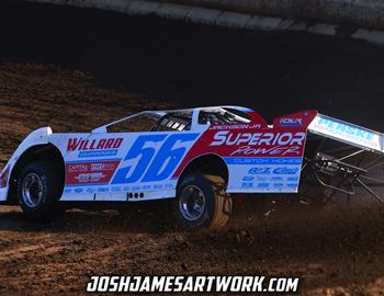 Jacksonville Speedway (Jacksonville, IL) – MARS Championship Series – Wild Man Kelly Classic – July 21st, 2023. (Josh James Artwork)