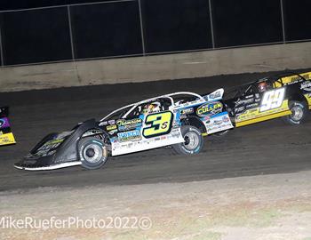 Tri-City Speedway (Granite City, IL) – Lucas Oil Midwest LateModel Racing Association (MLRA) – Championship Weekend – October 14th-15th, 2022. (Mike Ruefer photo)