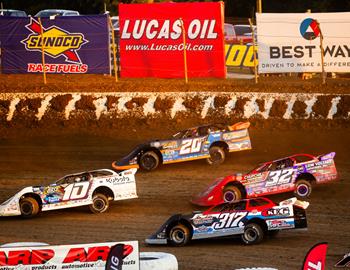 Florence Speedway (Union, KY) – Lucas Oil Late Model Dirt Series – North/South 100 – August 7th-9th, 2025. (Heath Lawson Photo)