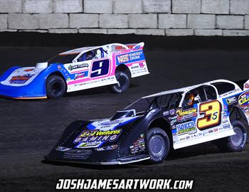 Fairbury Speedway (Fairbury, IL) – World of Outlaws Case Late Model Series – FALS Frenzy – October 7th, 2023. (Josh James photo)