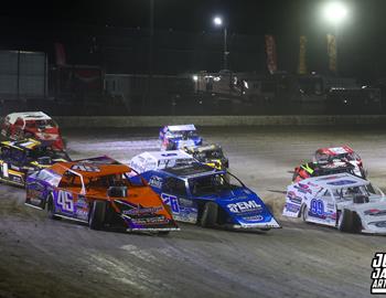 Volusia Speedway Park (De Leon Springs, FL) – DIRTcar UMP Modifieds – DIRTcar Nationals – January 29th-February 7th, 2026. (Josh James Artwork)