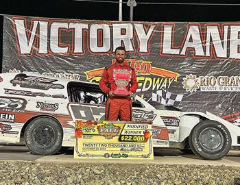 Vado Speedway Speedway (Vado, NM) – USRA Modified Fall Nationals – October 21st-23rd, 2022. (Austin Hood photo)