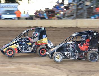 Branigan Roark #44 and Dwayne Benson #35