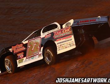 I-75 Raceway (Sweetwater, TN) – Valvoline Iron-Man Southern Series – Fall Nationals – October 23, 2021. (Josh James Artwork)