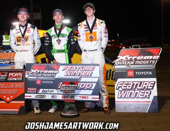 Farmer City Raceway (Farmer City, IL) – Xtreme Outlaw Series – Illini 100 – April 12th-13th, 2024. (Josh James photo)