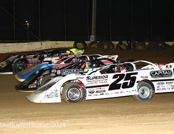 Callaway Raceway (Fulton, MO) – Lucas Oil Midwest Late Model Racing Association (MLRA) – June 7, 2024. (Mike Ruefer photo)