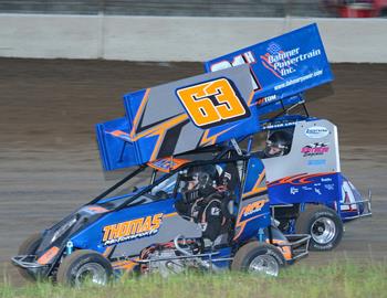 Jack Thomas #63 and Levi Hinck #21H