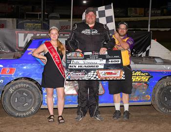 Kyle Vanover and Bigg Johnson Racing won at Eagle Raceway on June 7.