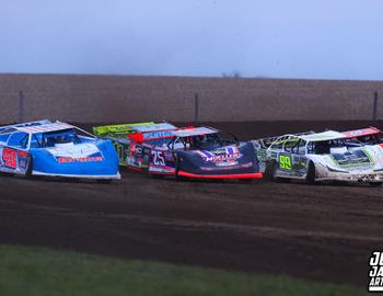 Cedar County Raceway (Tipton, IA) – MARS Late Model Championship Series – Hawkeye Land 40 – April 17th, 2025. (Josh James Artwork)