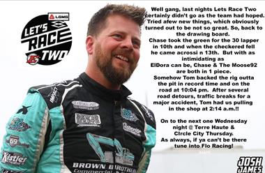 Wrapping Up "Lets Race Two"