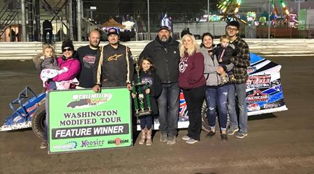 Winebarger Sweeps Weekend; Martin Crowne...