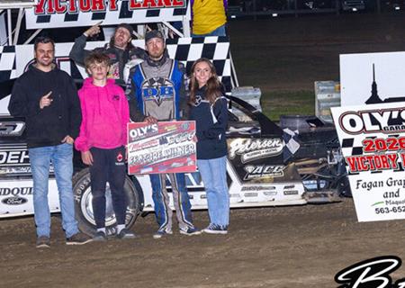 Diercks two-for-three in three-race Iowa stretch