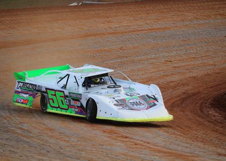 Travis Denning attends Pro Late Model Paramount at Natural Bridge