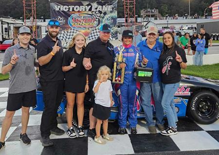Delaney Gray scores first Allison Legacy Series win at Carteret County Speedway