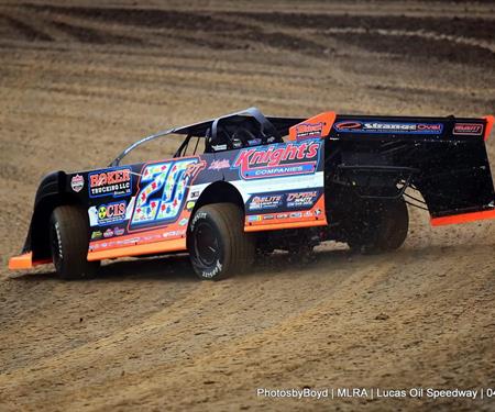Thornton storms to runner-up finish in Spring Nationals at Lucas Oil Speedway