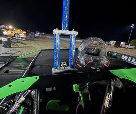 Thiess grabs first checkered flag of 2025 at Big O Speedway