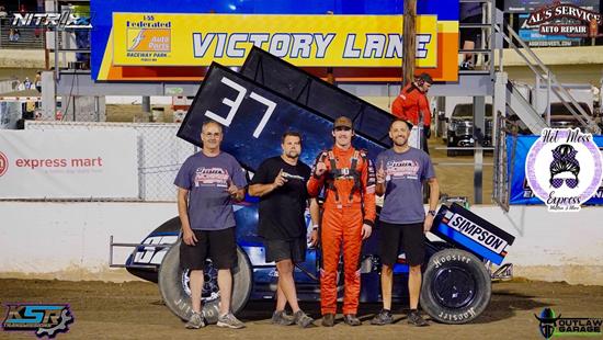 Bryce Norris perfect in Saturday night stop at I-55 Raceway