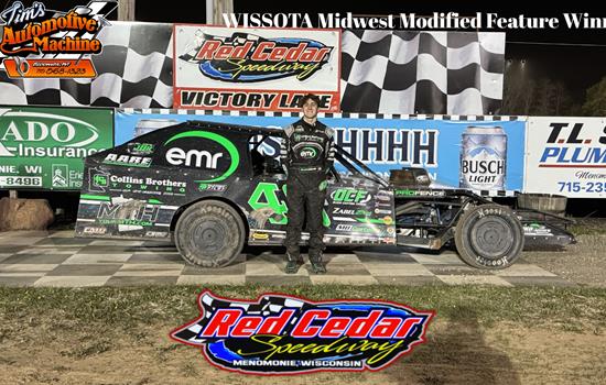 Four checkered flags to open the month of May for Blake Adams
