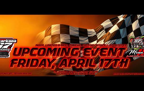 Our next event is Friday, April 17t