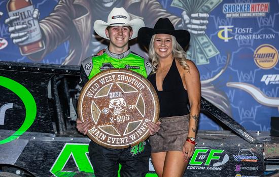 Blake Adams grabs two victories in Wild West Shootout for 2026 opener