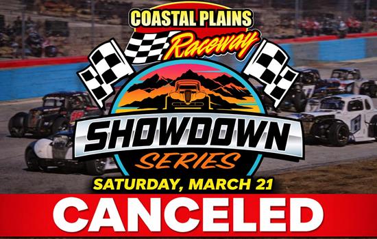 Saturday March 21 Canceled at Coast