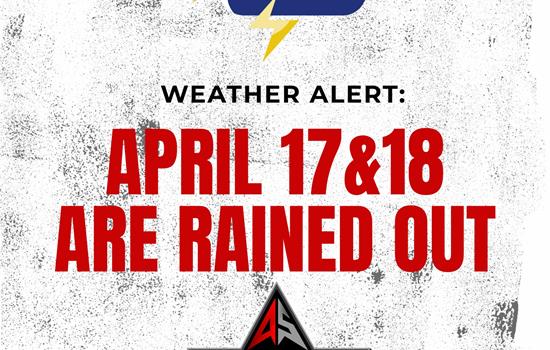 UPDATE >> April 17 And 18 Events Ca