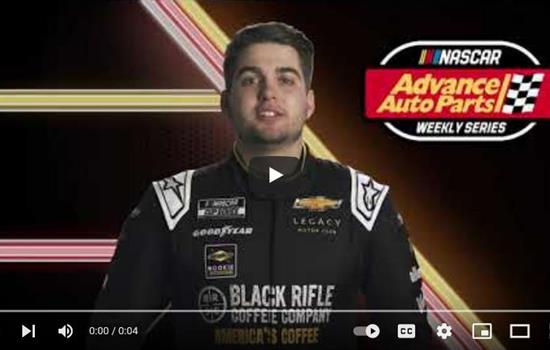 A message from NASCAR's Noah Gragso