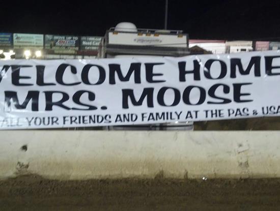 Welcome Home Mrs. Moose