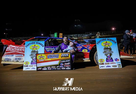 Brandon Overton Sweeps Winter Freeze XVI at Screven Motor Speedway