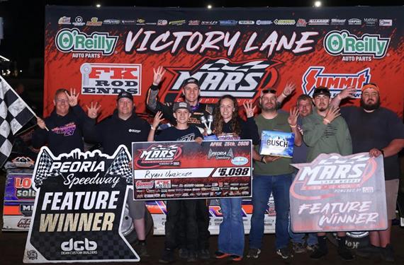 Ryan Unzicker Rules Garry Swibold Memorial at Peoria Speedway